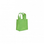 Non Woven Bags with Loop Handle - Lime