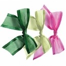 Pre Tied Satin Edge Organza Bows