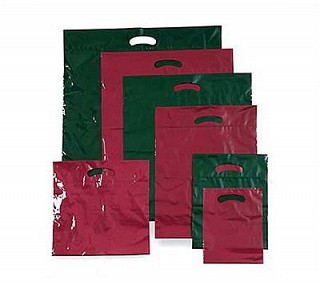 Solid Colour Plastic Bag