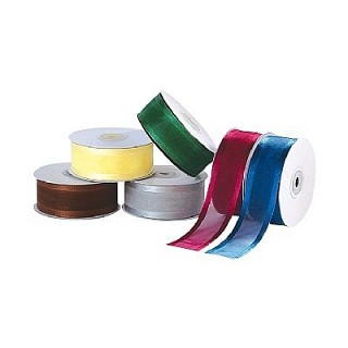 Organza Ribbon with Satin Edge