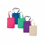 Cotton Tote Bags - Blue