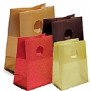 Frosted Die Cut Plastic Bags