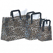 Leopard Print Plastic Bags
