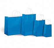 Colour Tone on White Paper Shopping Bags