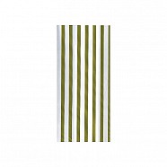 Cellophane Bags Designs - Gold Stripes