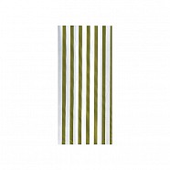 Cellophane Bags Designs - Gold Stripes