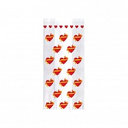 Cellophane Bags Designs - Ribbon Hearts