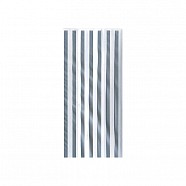 Cellophane Bags Designs - Silver Stripes