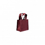 Non Woven Bags with Loop Handle - Burgundy