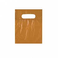 Biodegradable Solid Colour Plastic Bags - Bronze