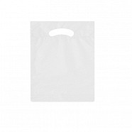 Solid Colour Plastic Bag - Clear