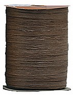 Raffia Ribbon - Matt Finish - Brown