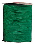 Raffia Ribbon - Matt Finish - Hunter Green