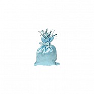 Satin Pouches - Light Blue