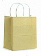 Colour Tone on White Shopping Bags - Cream