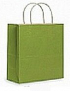 Colour Tone on White Shopping Bags - Kiwi