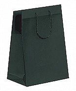 Frosted Plastic Tote Bags - Black