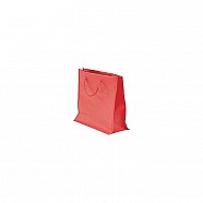 Rope Handle Non Woven Bags - Red
