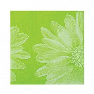 Elite Themed Tissue Paper - Big Flower Green 