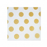 Elite Themed Tissue Paper - Gold Dots Tissue