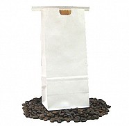 Tin Tie Paper Bags - White