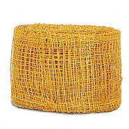 Abaca Sinamay Ribbon - Yellow