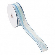 Wired Woven Theme Ribbon - Blue
