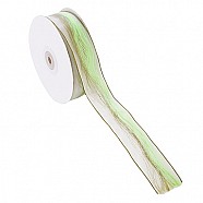 Wired Woven Theme Ribbon - Green