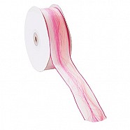 Wired Woven Theme Ribbon - Pink