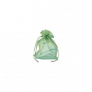 Organza Iridenscent Bags - Green